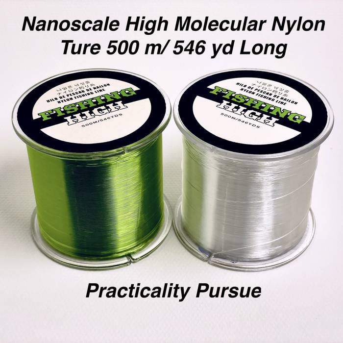 Monofilament Fishing Line - Strong Abrasion Resistant Mono Line - Superior  Nylon Material Mono Fishing Line For Freshwater And Saltwater Fishing - No.