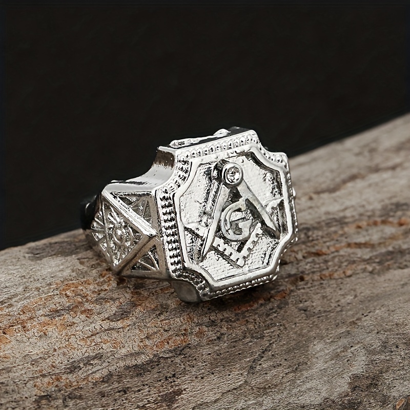 Men's Letter Ring