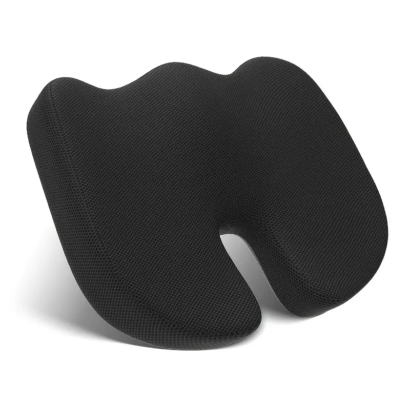 Memory Foam Seat Cushion For Office Chairs, Car Seats, Wheelchairs, And  Driving - Relax Sciatica, Back, And Coccyx - Temu