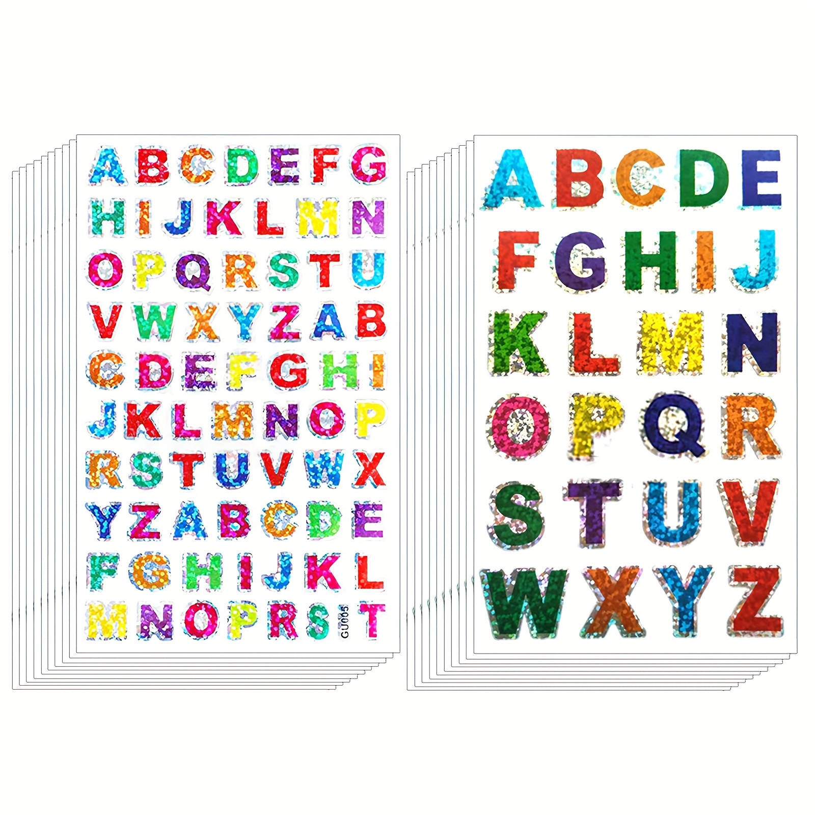 10PCS WITH NUMBERS Self Wedding Scrapbook Letter Stickers DIY