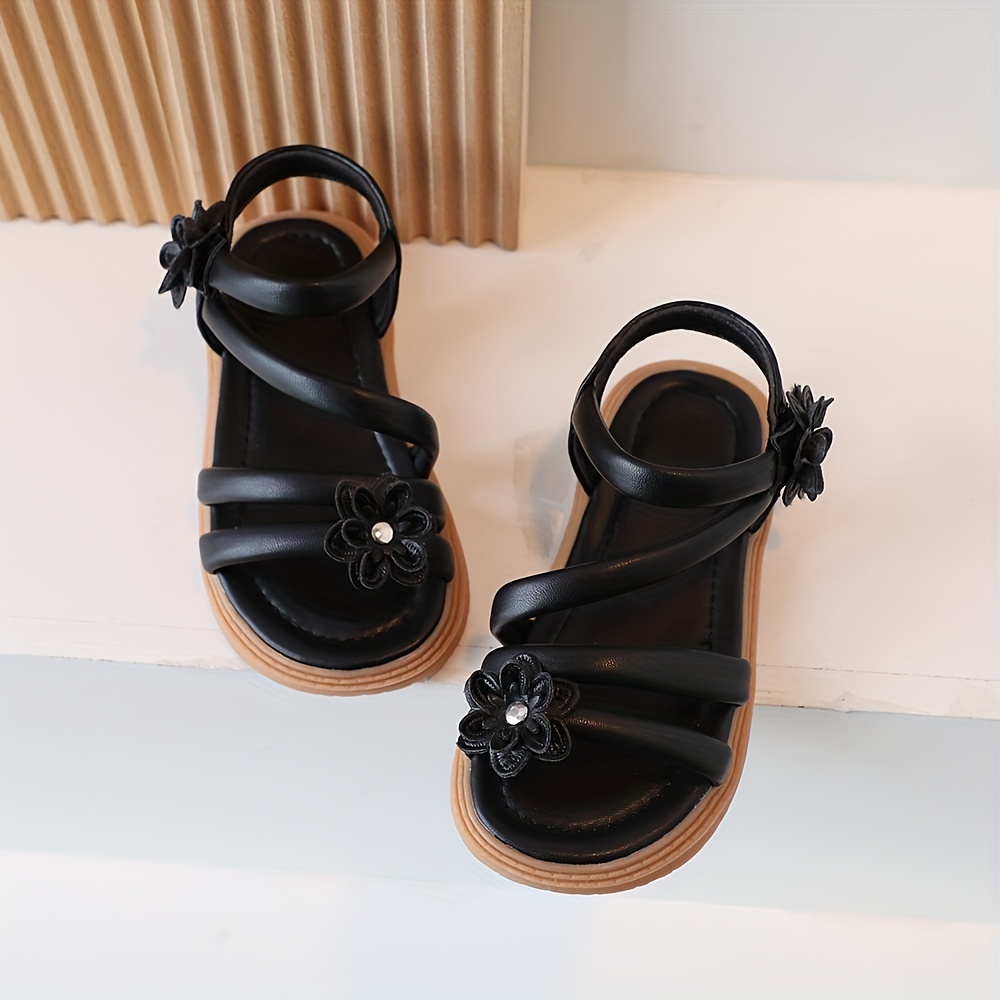 Cute black sandals on sale flats