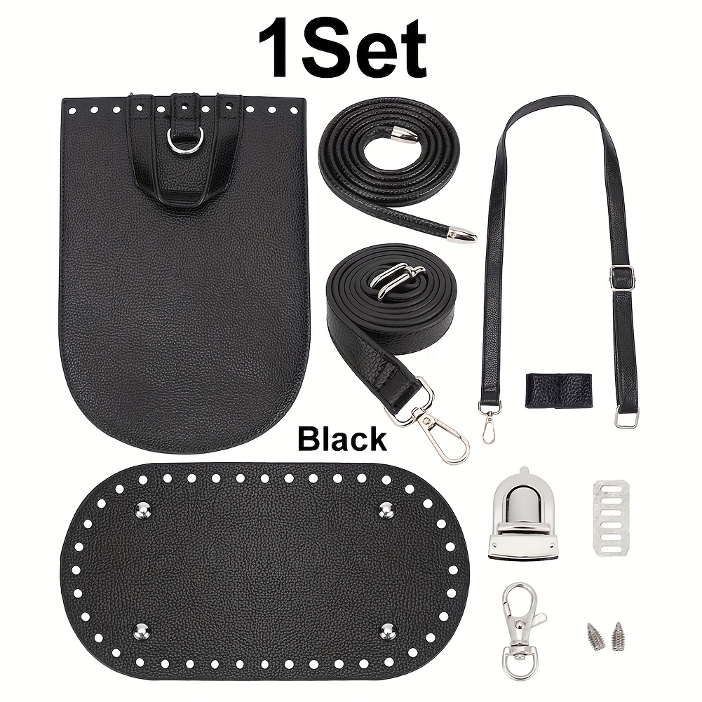 Bag Diy Leather Crochet Kit Making Knitting Backpack Bags Set