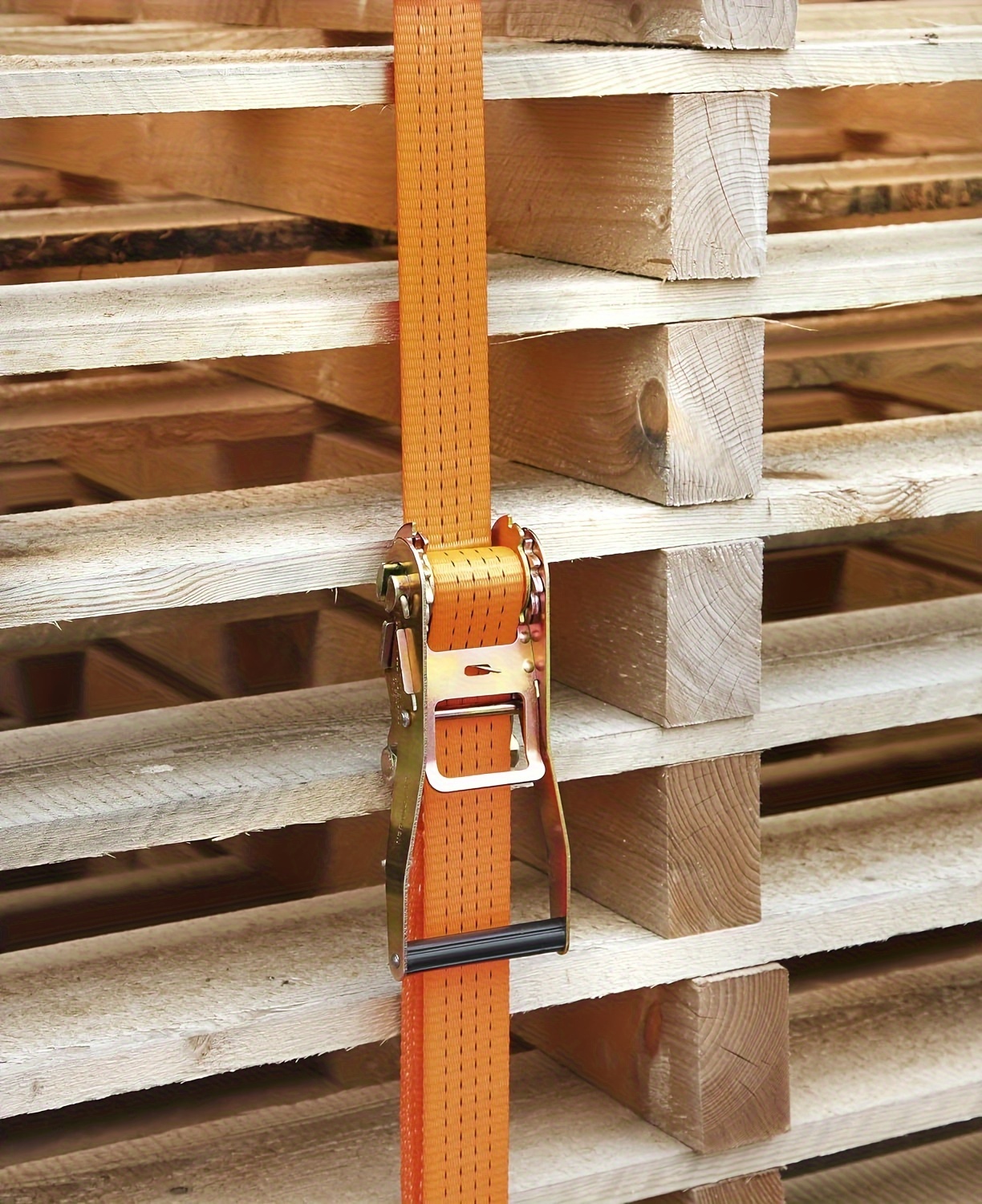 Durable Tie Strap Carrier Binding Device Lashing Strap Cargo