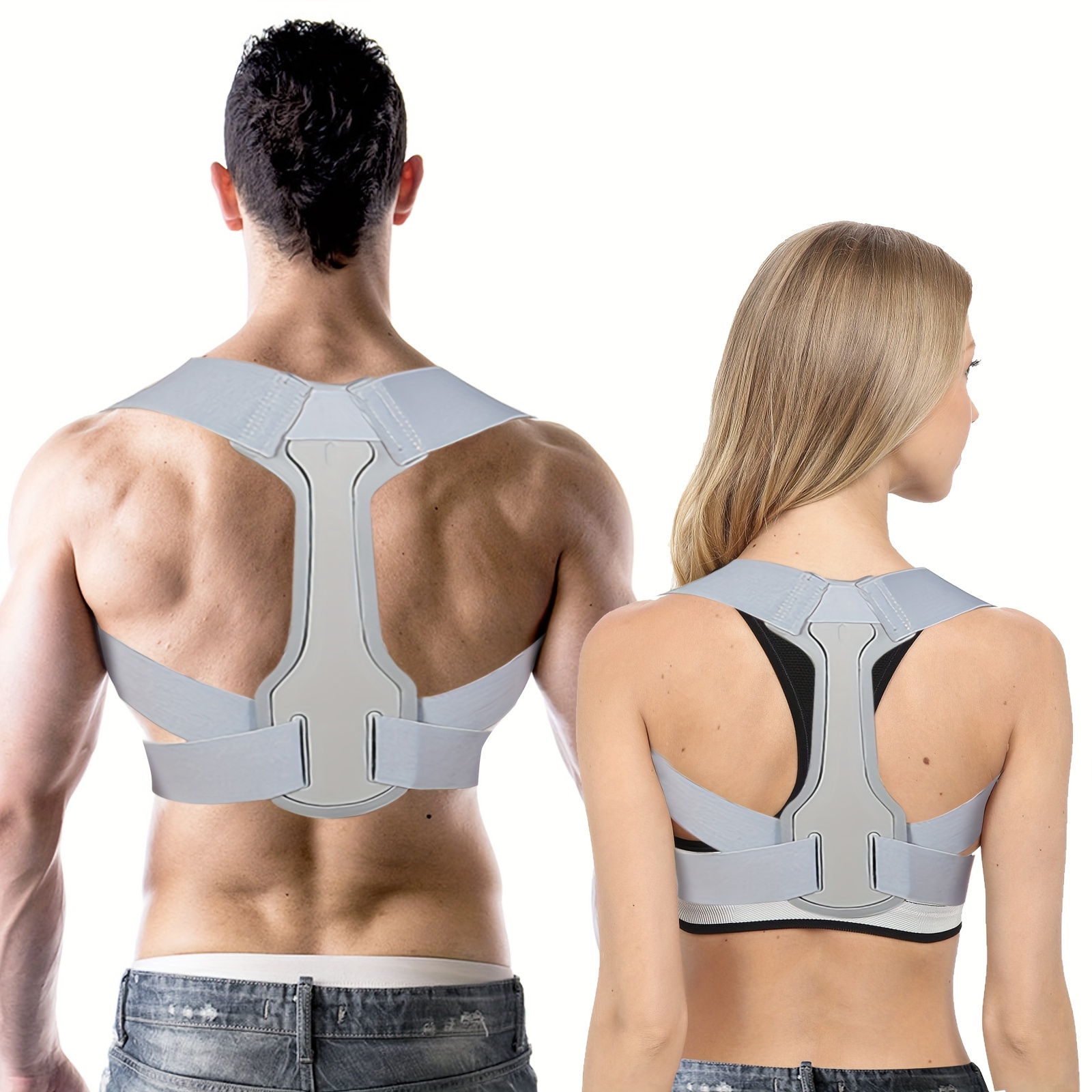 Adjustable Posture Corrector Back Brace Comfortable Posture - Temu