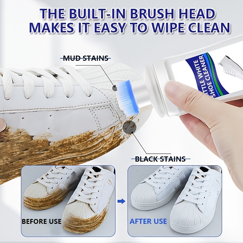 White Shoes Cleaning Cream Disposable Sports Shoes Whitening - Temu