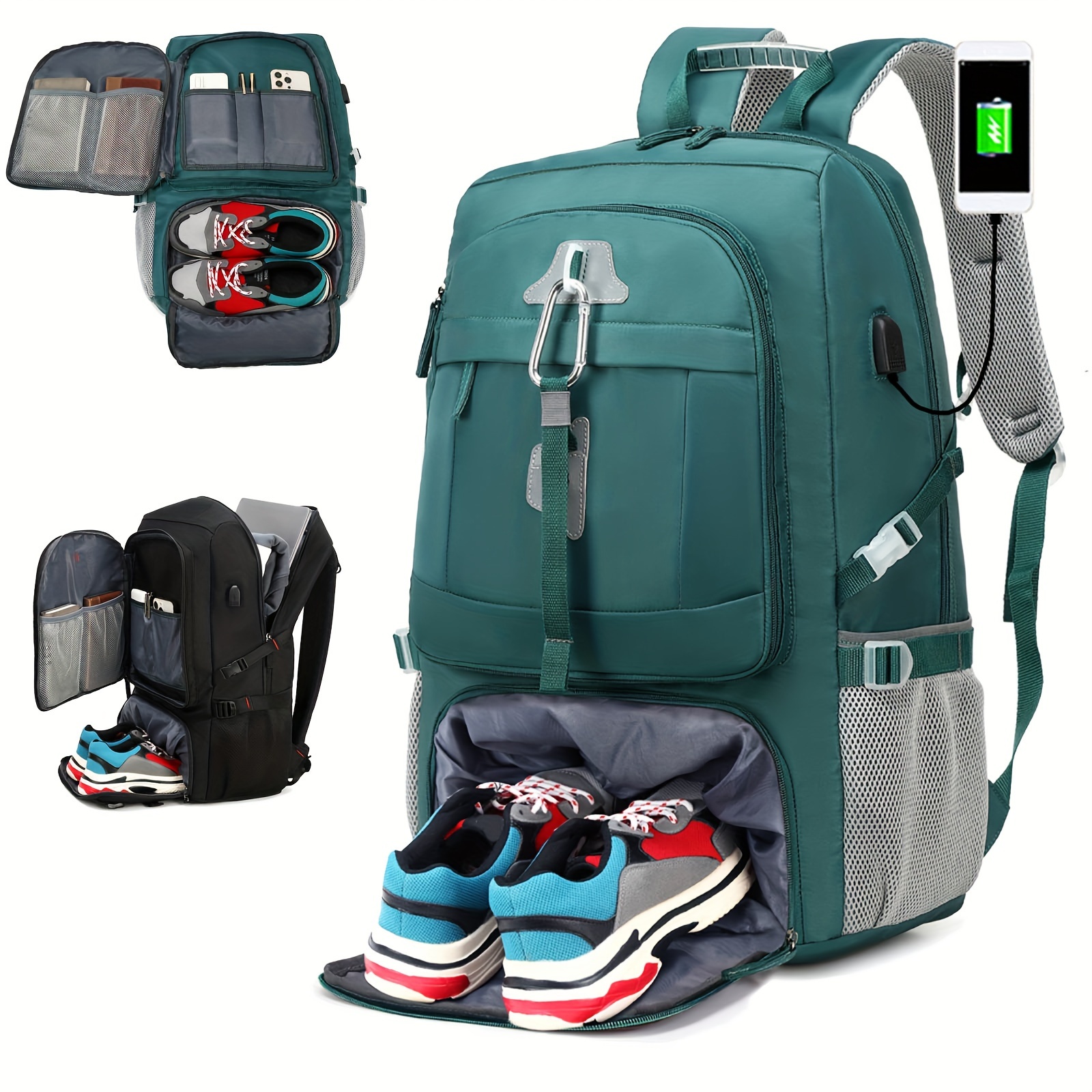 50l Backpack Travel - Temu
