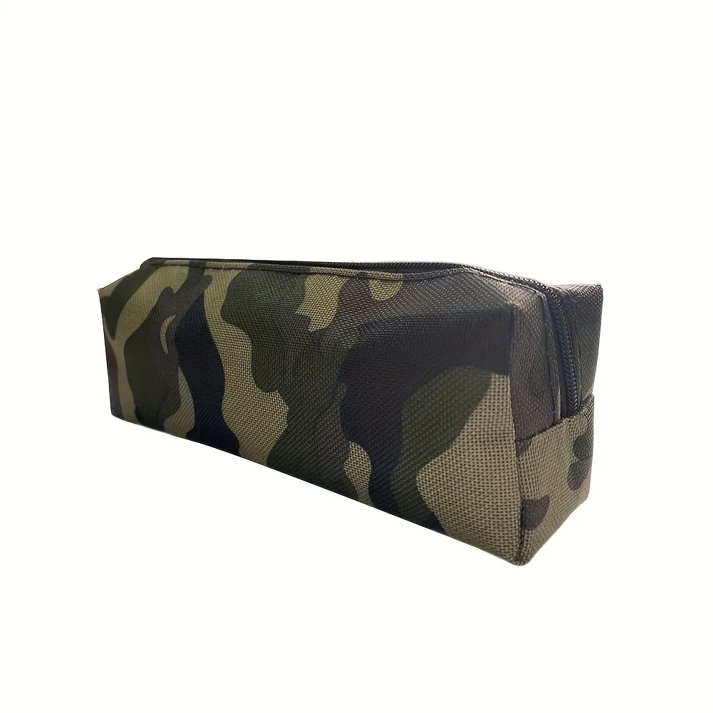 Camouflage Pencil Case For Boys And Girls School Supplies Zipper Pouch 4  Colors Pencil Bag Army Style Four Colors - Temu