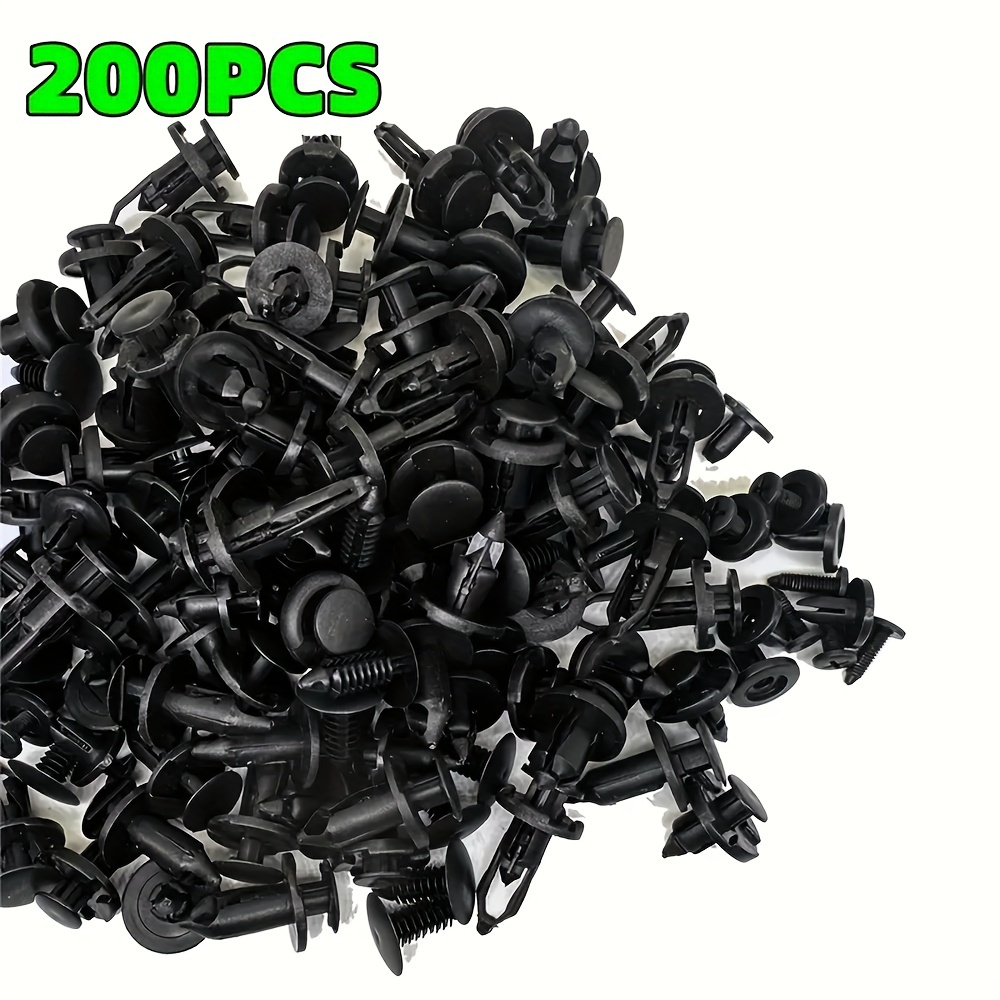 200 Pcs Universal Plastic Fender Clips for Auto Body Italy