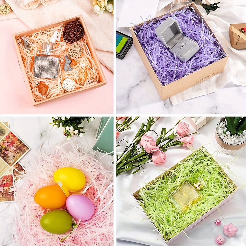 Basket Grass Crinkle Cut Tissue Paper Craft Shred Confetti - Temu