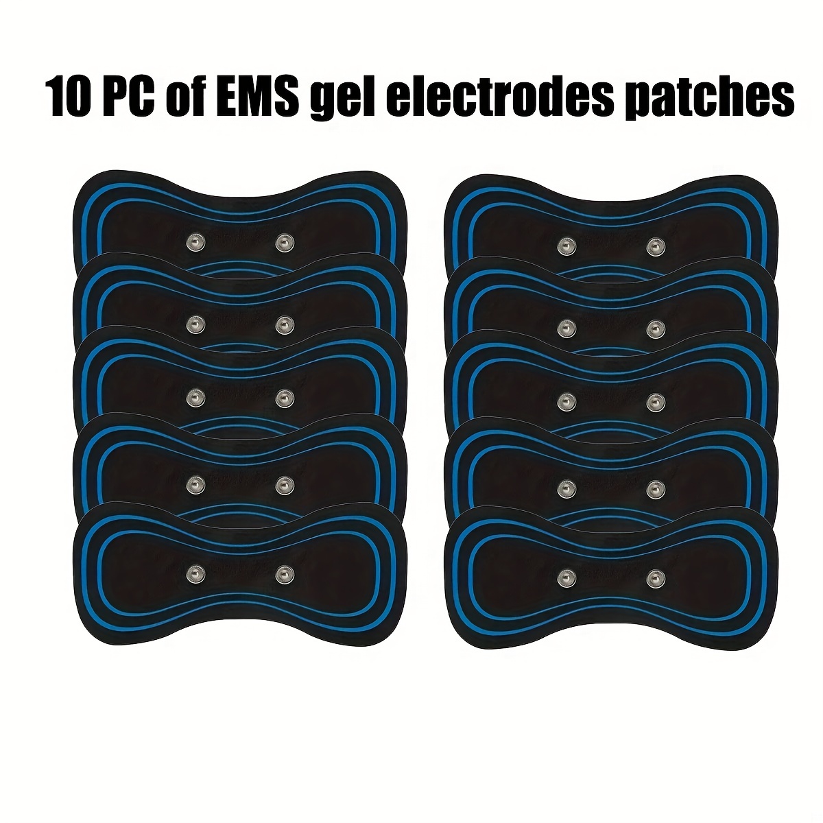 TENKER 2x2 TENS Unit Replacement Pads 24pcs TENKER 3rd Gen Latex-Free  Self-Adhesive Electrotherapy Patches 