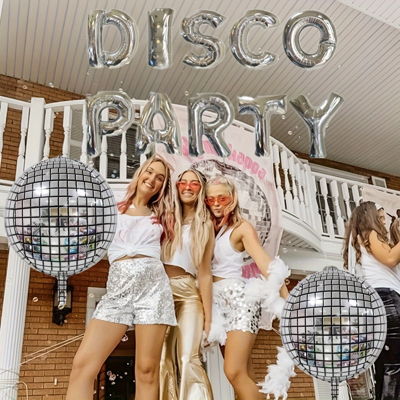 Ballons Disco Fever 23cm 6pcs - Partywinkel