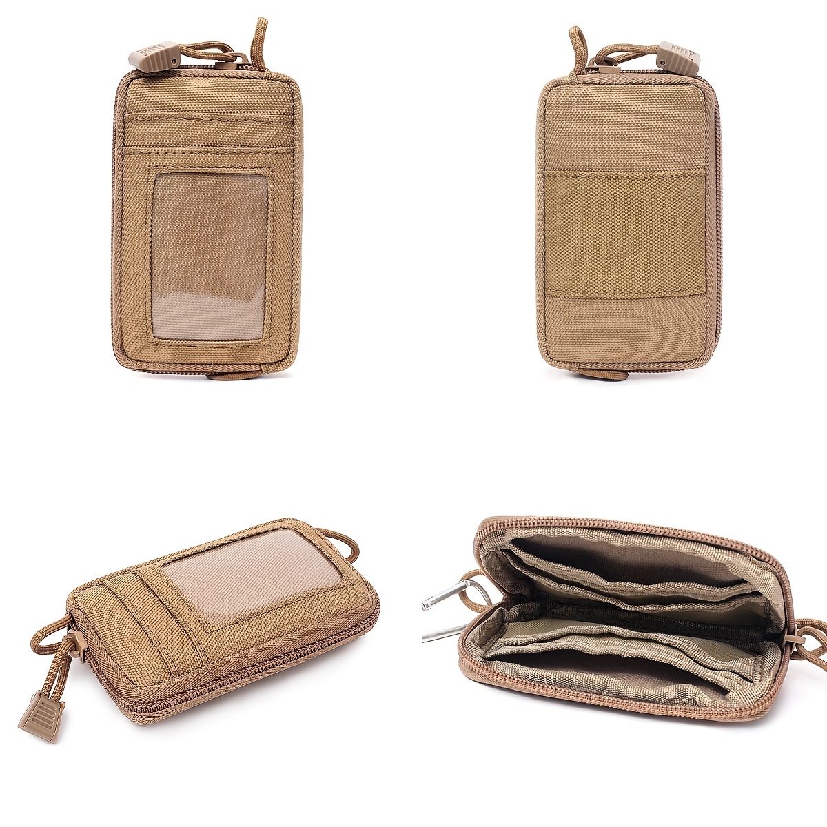 Tactical Molle Wallet Pouch Coin Card Holder Storage Bag Money Pouch Pack
