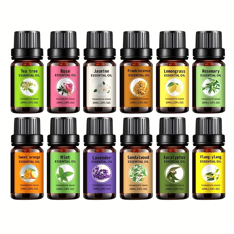 Essential Oil Set of 12