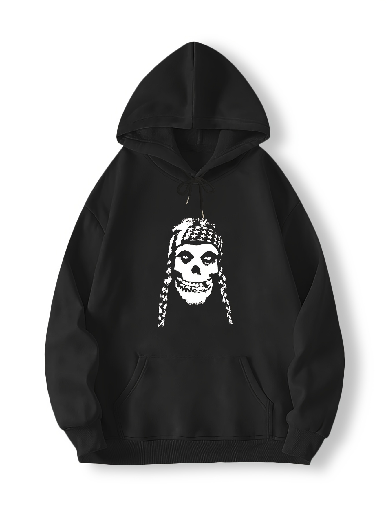 3d Pirate Skull Pattern Print men's Long Sleeve Hoodies - Temu United Arab  Emirates