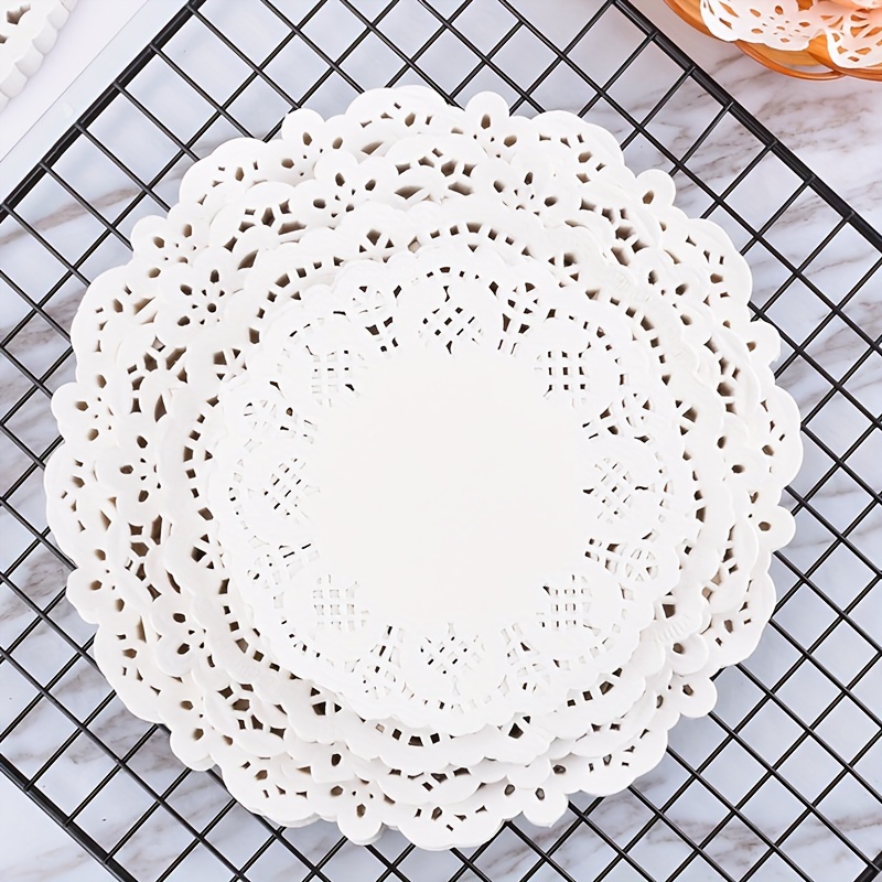 Lace Paper Doilies, Doilies Placemats, Grease Absorbent Paper, For Coffee,  Cake, Desert, Table, Wedding, Tableware Decoration, Baking Tool, Kitchen  Accessories - Temu