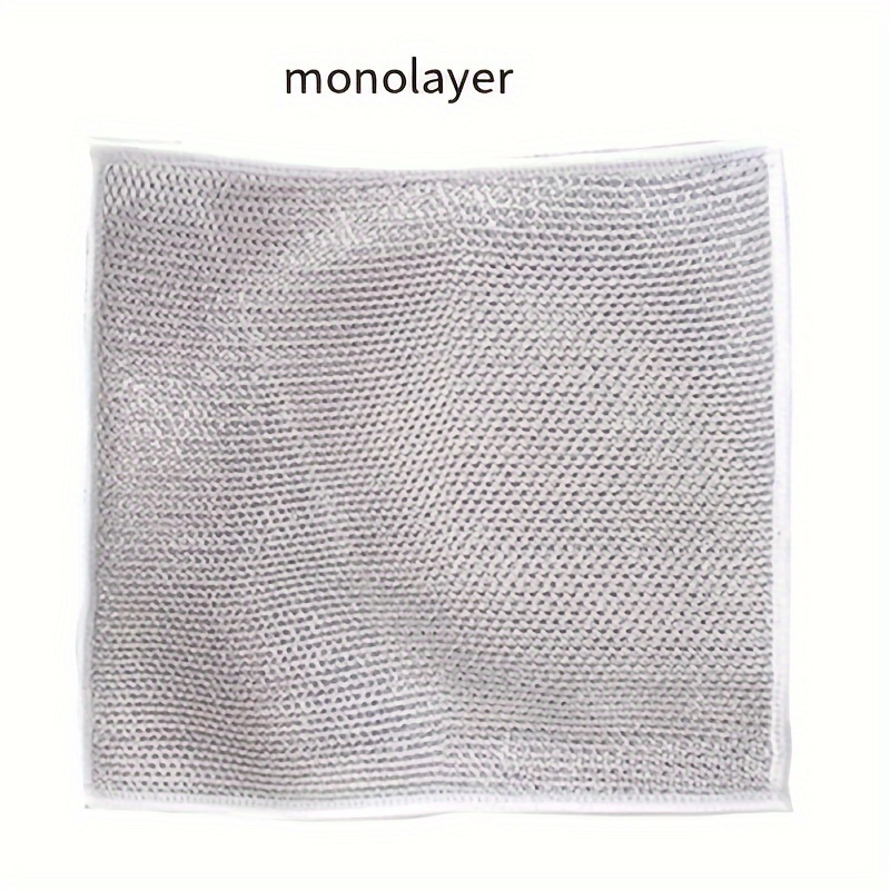 Steel wire cloth Dishwashing cloth Mesh non-oil dishwashing cloth