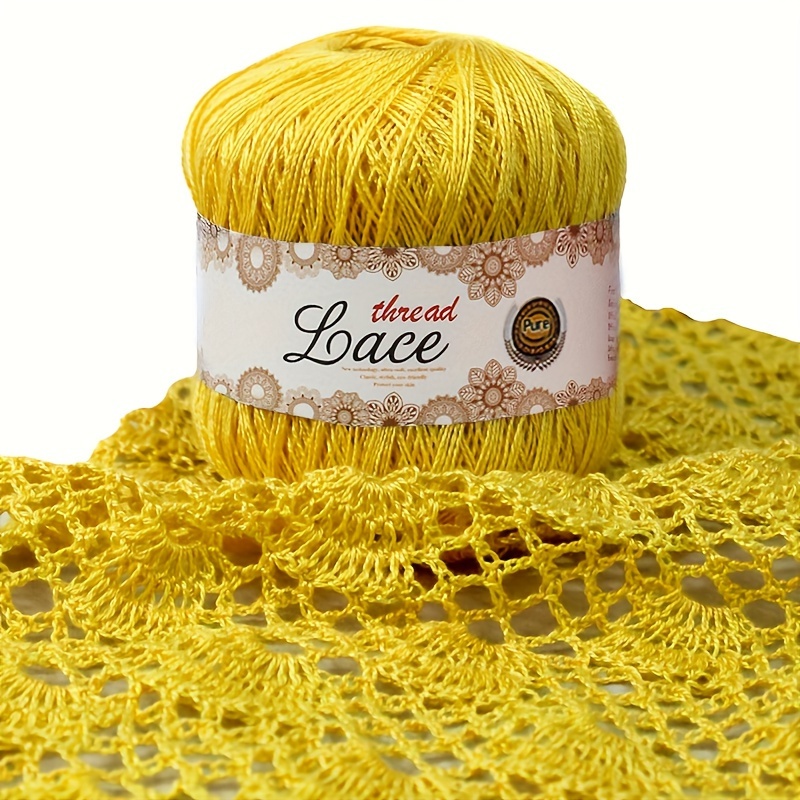 Metallic Yarn for Knitting, Crochet, Tatting, Embroidery, Tassels