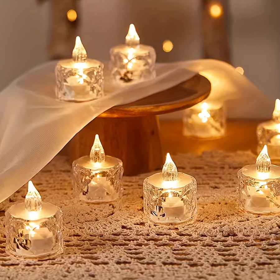 1 Pieza Velas Navideñas Luces Velas Electrónicas Led - Temu Spain