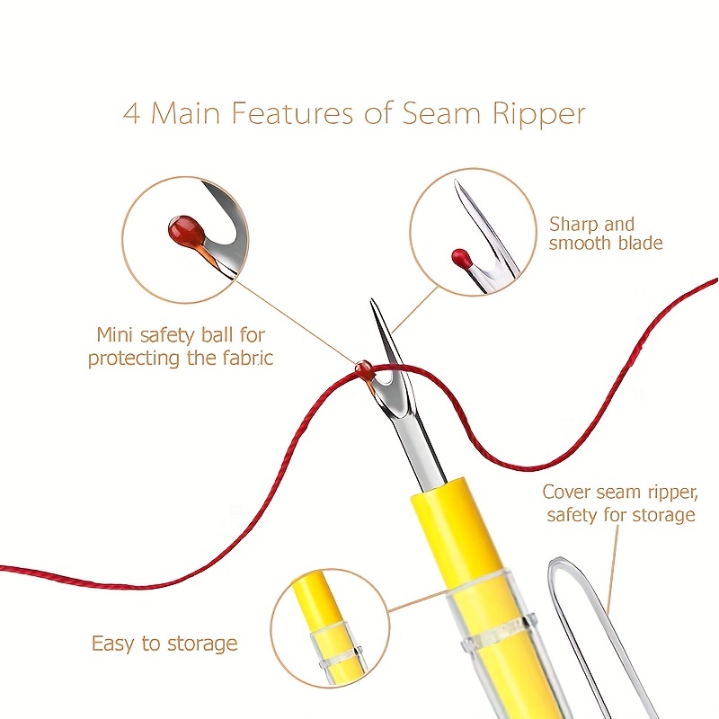 Seam Rippers Sharp Sewing Seam Thread Remover Stitch - Temu
