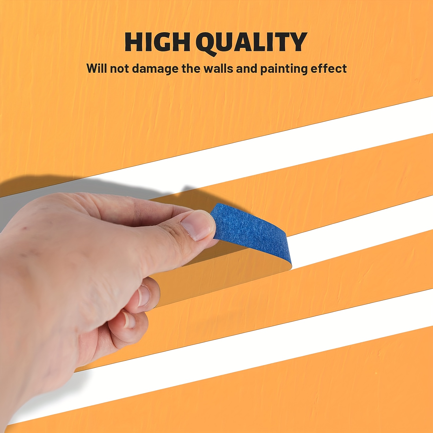 Blue Painters Tape Masking Tape Bulk, Blue Tape For Painting Automotive  Walls Packing Removable Free Residue, Paint For Indoors & Outdoors, Etc.  *23 Yd - Temu Italy