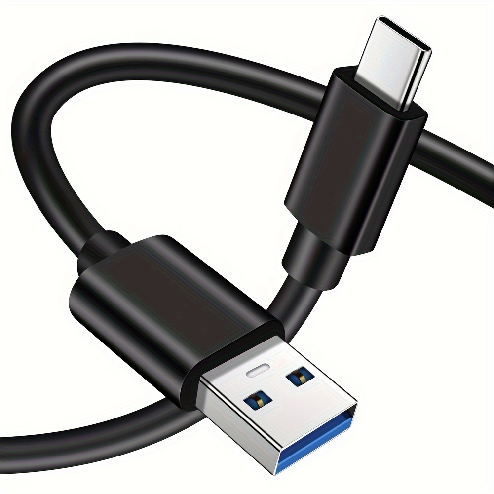 Câble USB C vers USB 3.2 Type A Câble de Charge Textile de 1,5 mètre Câble  de données pour Ordinateurs USB 3.1 et Smartphones tels Que Samsung Galaxy
