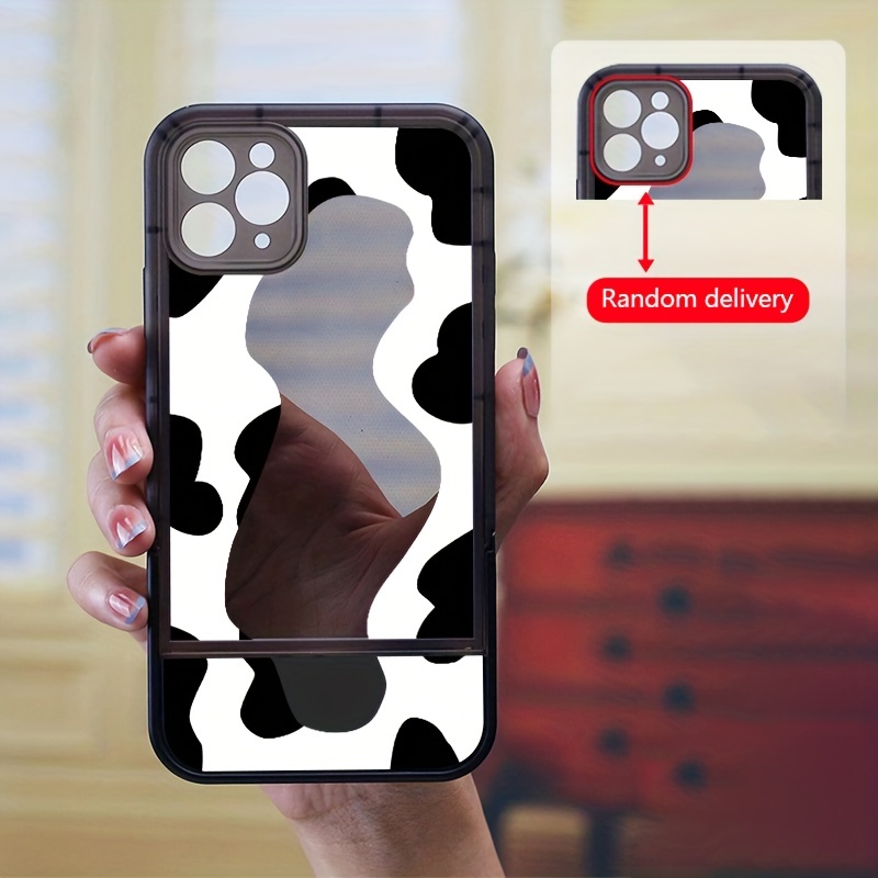 Stylish Cow Sticker Phone Case Invisible Holder Iphone Temu