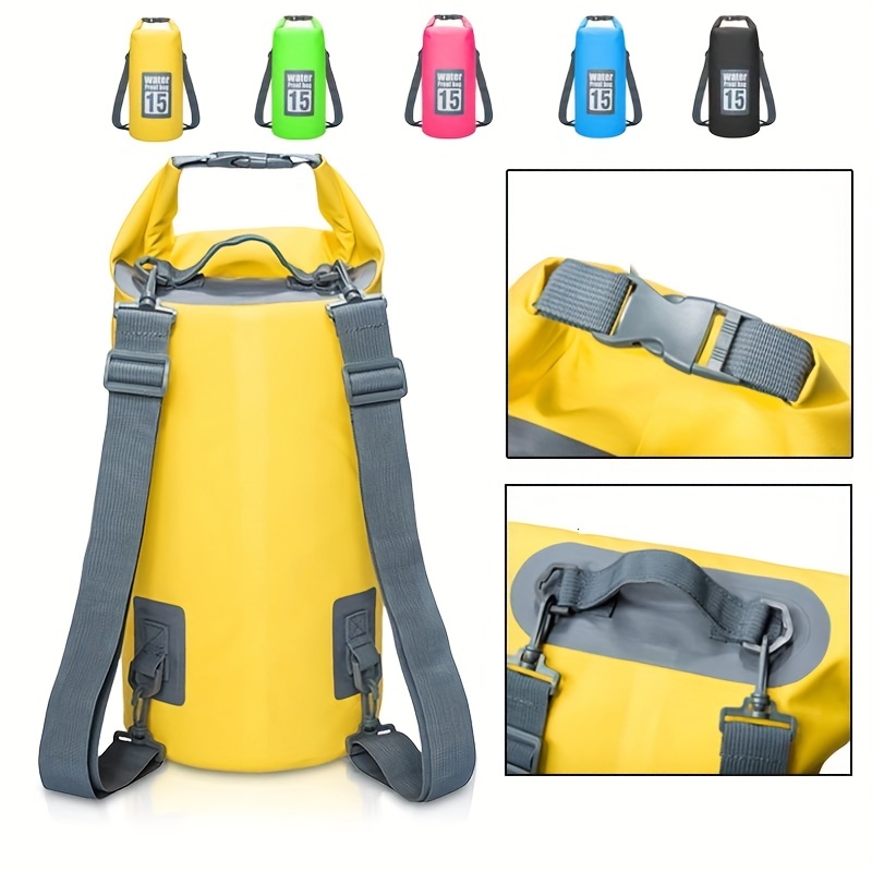 Waterproof Dry Bag 10L Storage Sack Hiking Kayak Outdoor Beach Camping Bag