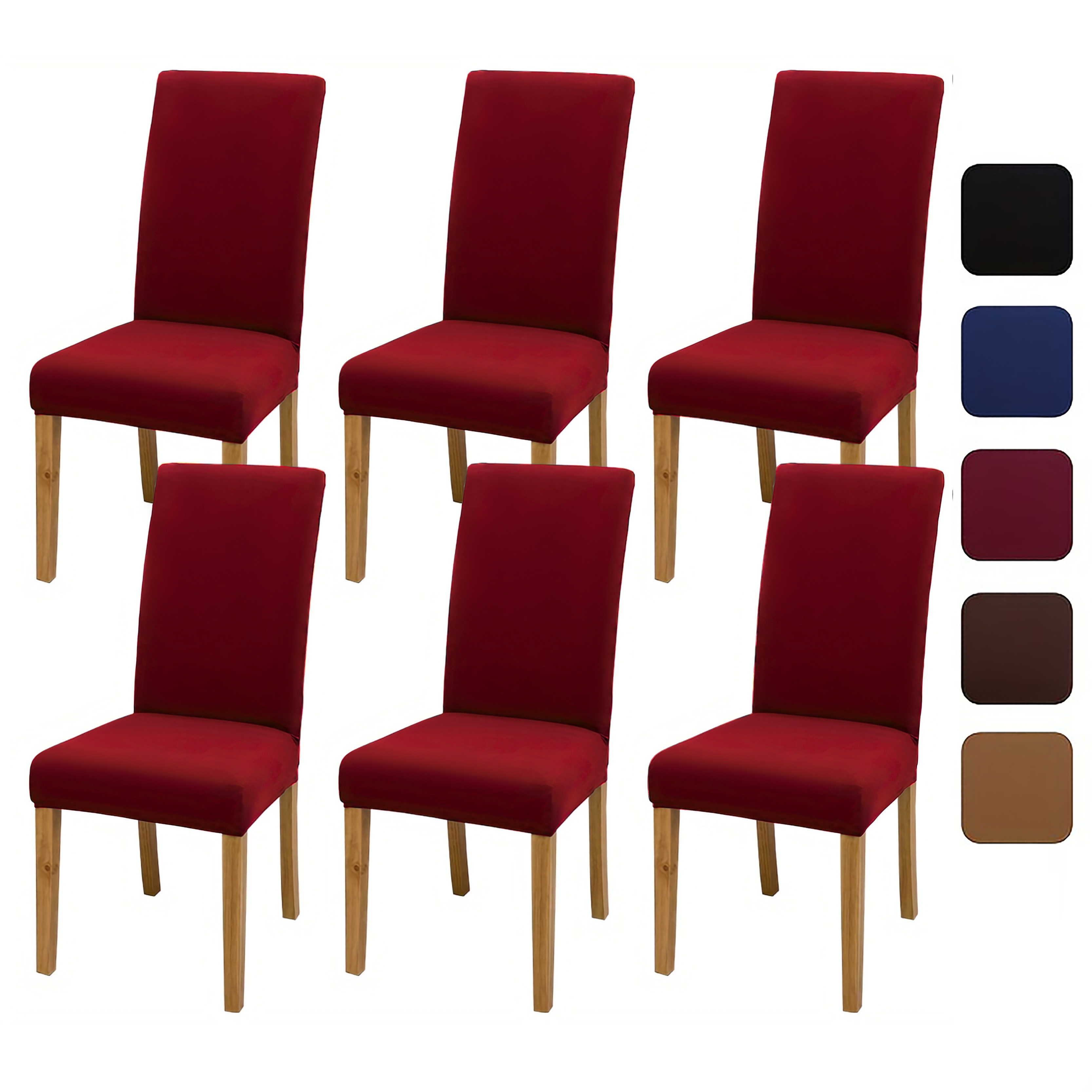 Stretchy Printed Dining Chair Seat Covers Removable Washable Temu