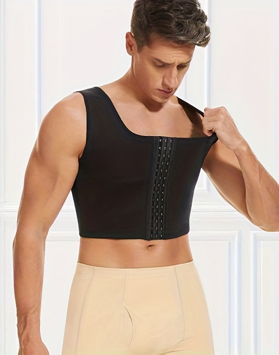 Ultimate Chest Binder Tank - Best mens compression top. Men Compression  Shirts, Girdles, Chest Binders, Hernia Garments