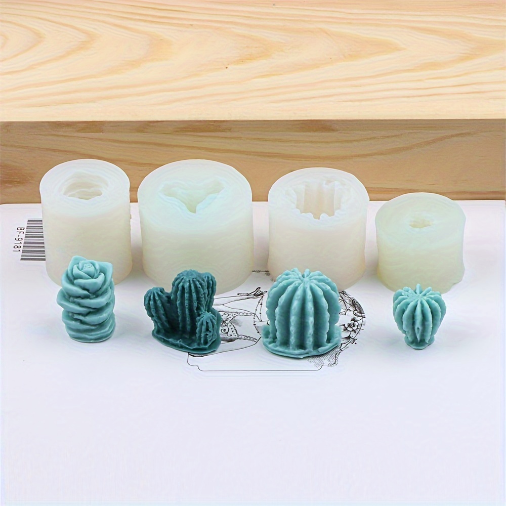 Moule Bougie Succulente Moules Silicone Bougie 10 Pièces - Forme