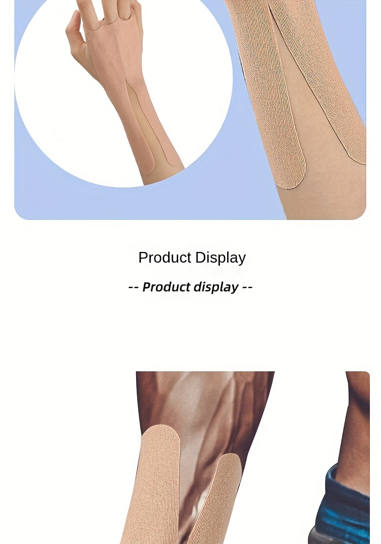 Precut Muscle Inner Patch, Irregular Elastic Muscle Patch Wrist Inner