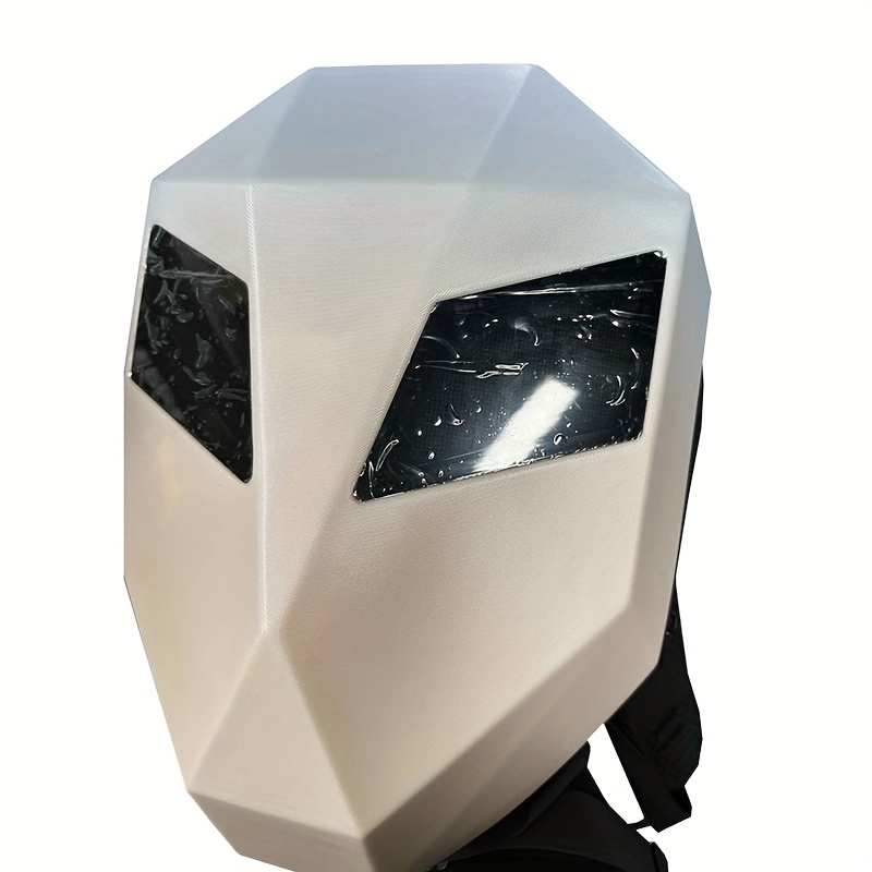 Mochila LED con Ojos y Efectos para Casco Motocicleta