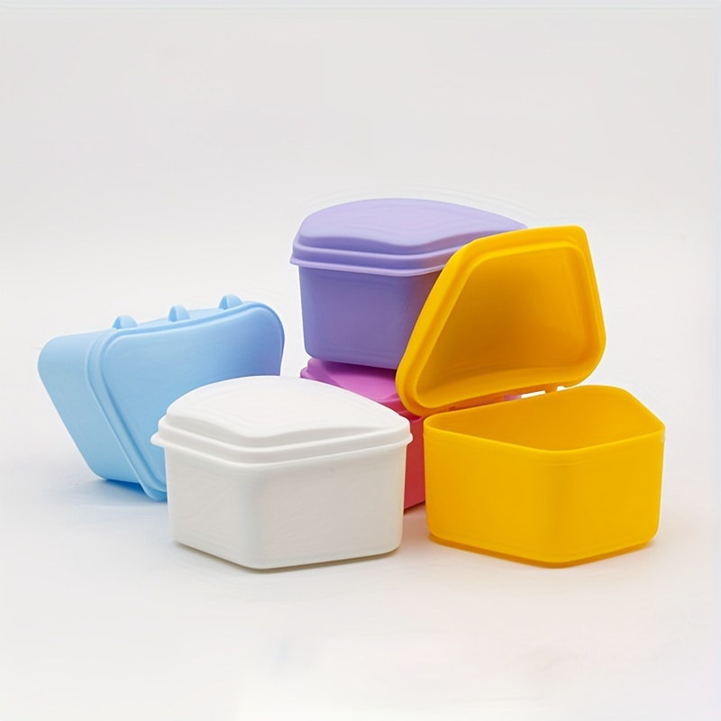 Kryc Portable Retainer Case 5pcs Mouth Guard Case Dental