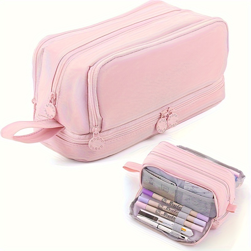 200 Slots Pencil Pouch School Pencilcase For Girls Boys Penal Large Pen Box  Stationery Bag Big Cartridge Pencilhold Pouch Kit - Temu Japan