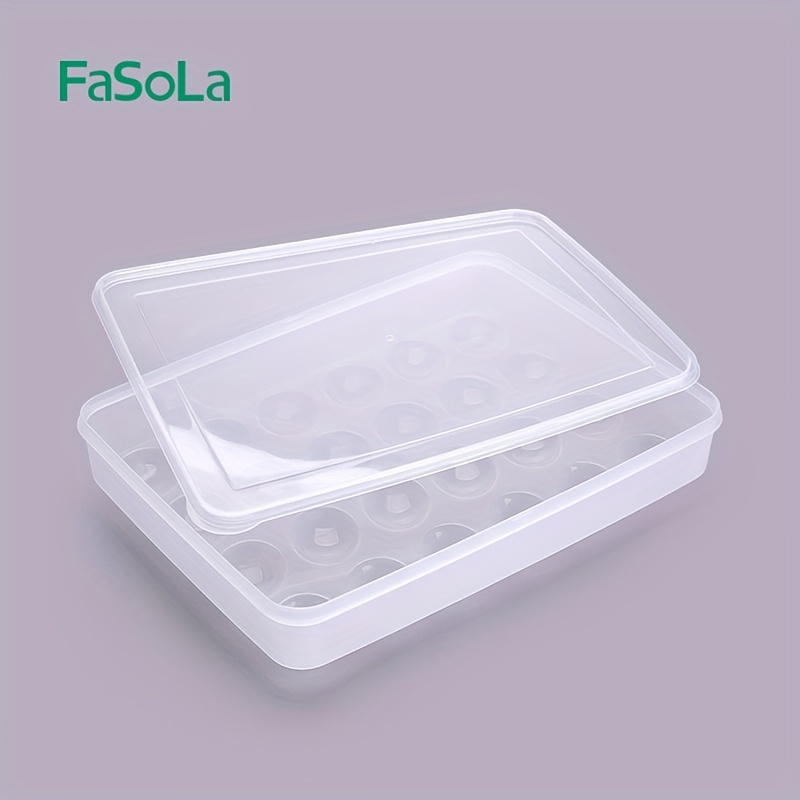 1pc PP Food Storage Box, Simple Clear Food Storage Container For