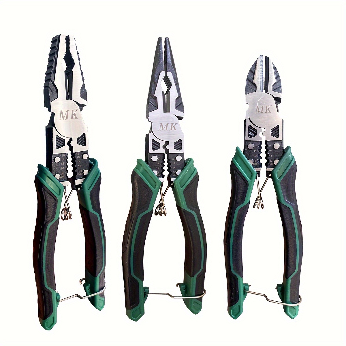 Nine in 1 Multifunctional Pliers Wire Stripper Crimping Terminal Cutter