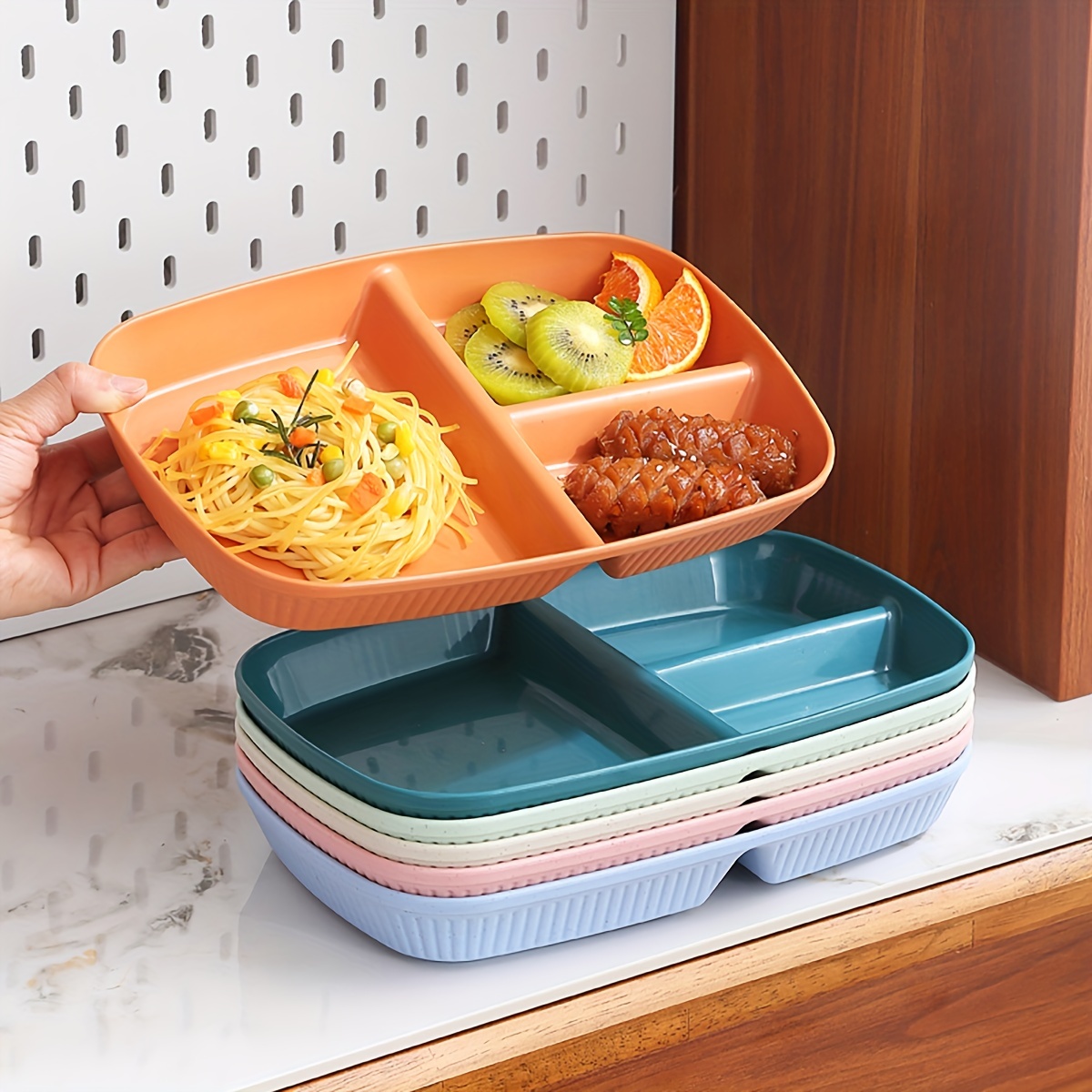 Set 4 Platos Para Postre Tupperware.