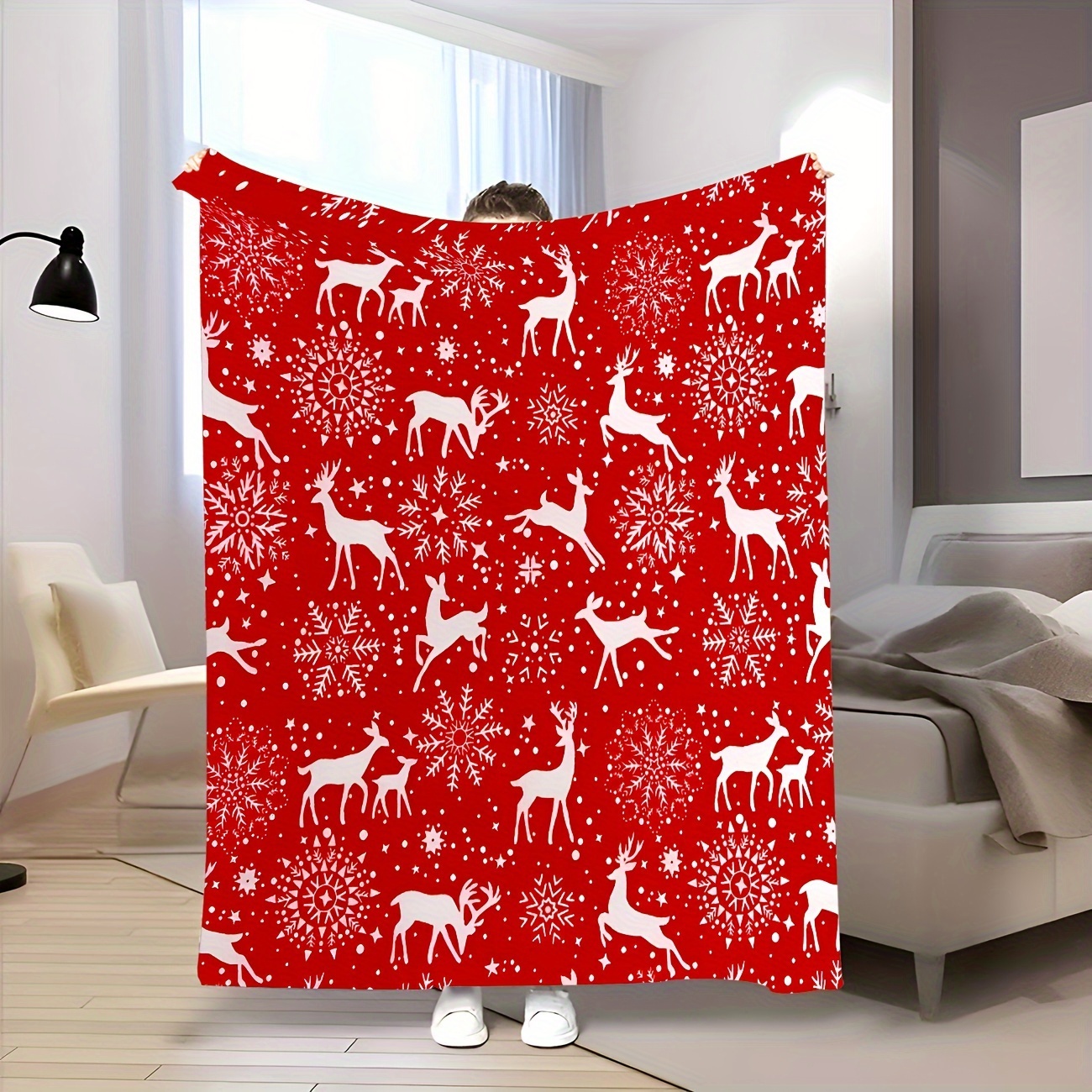 Digital Printed Blanket Flannel Soft Blanket Gift Blanket - Temu