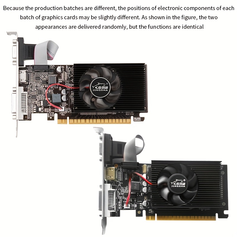 Tishric Gt610 Video Card Pcie X16 2.0 Geforce Gt 610 - Temu