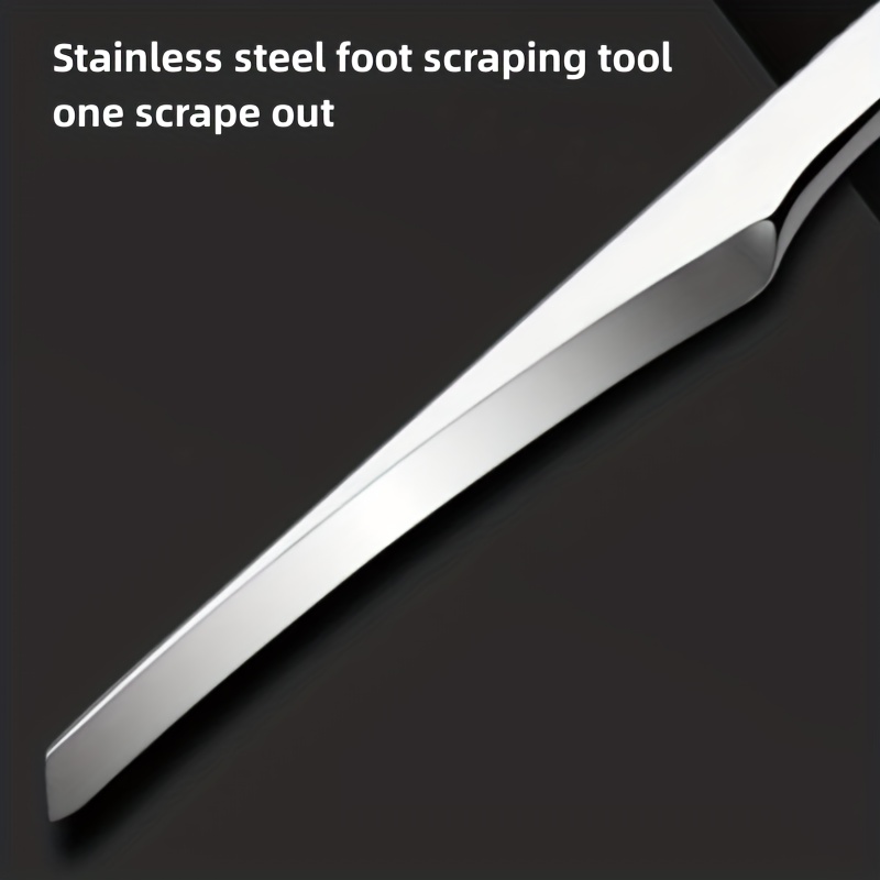 Premium Stainless Steel Pedicure Scrapers And Callus Knife - Temu