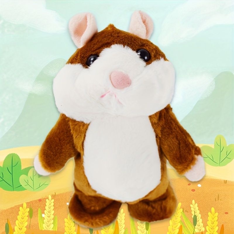 Talking guinea shop pig toy