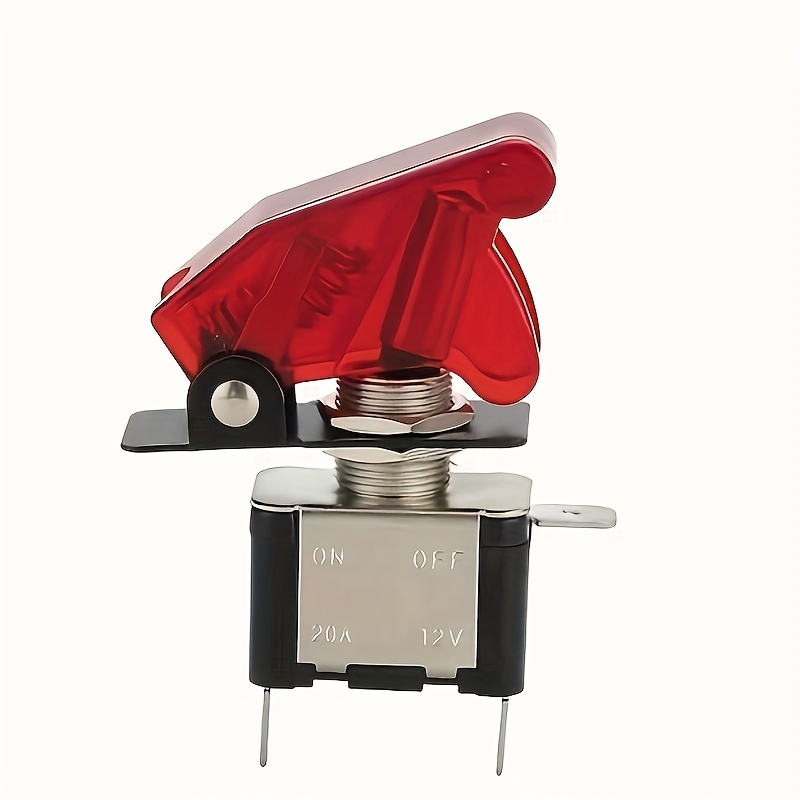 Auto Interrupteur à Bascule Marche-Arrêt LED Rouge pour Feux de Croisement  5 Pin