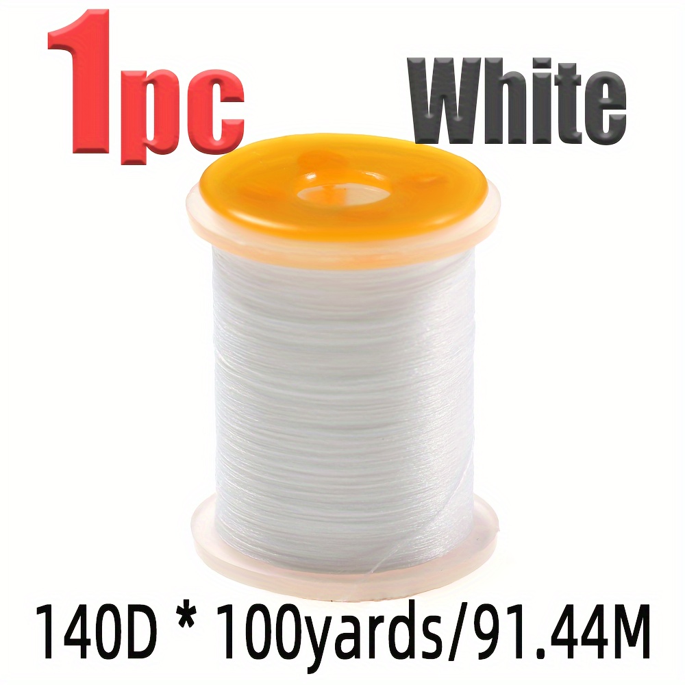 2 Spools 140d Stretchy Nylon Fly Tying Thread - Temu