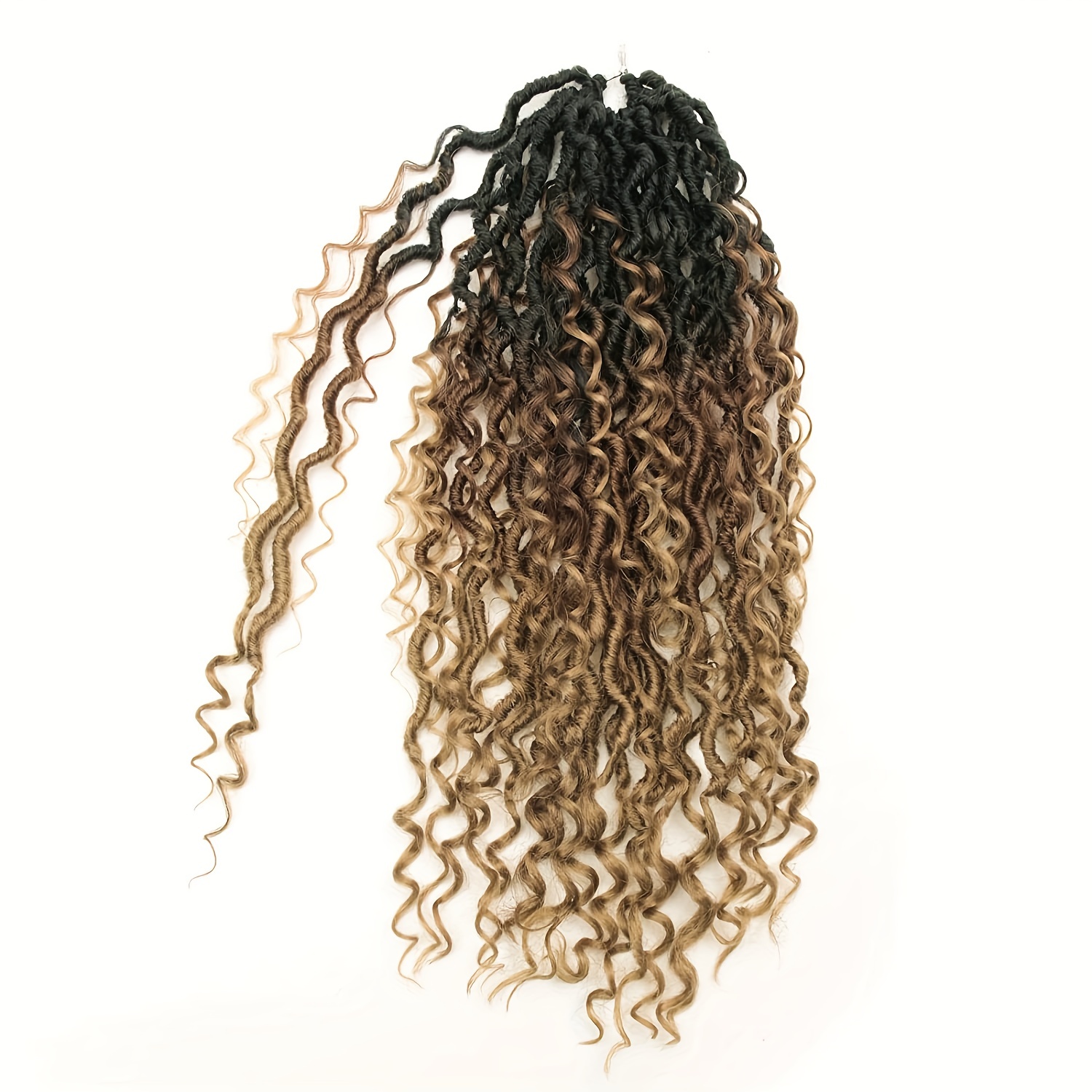 45 Pre-looped River Faux Locs Crochet Hair Extensions