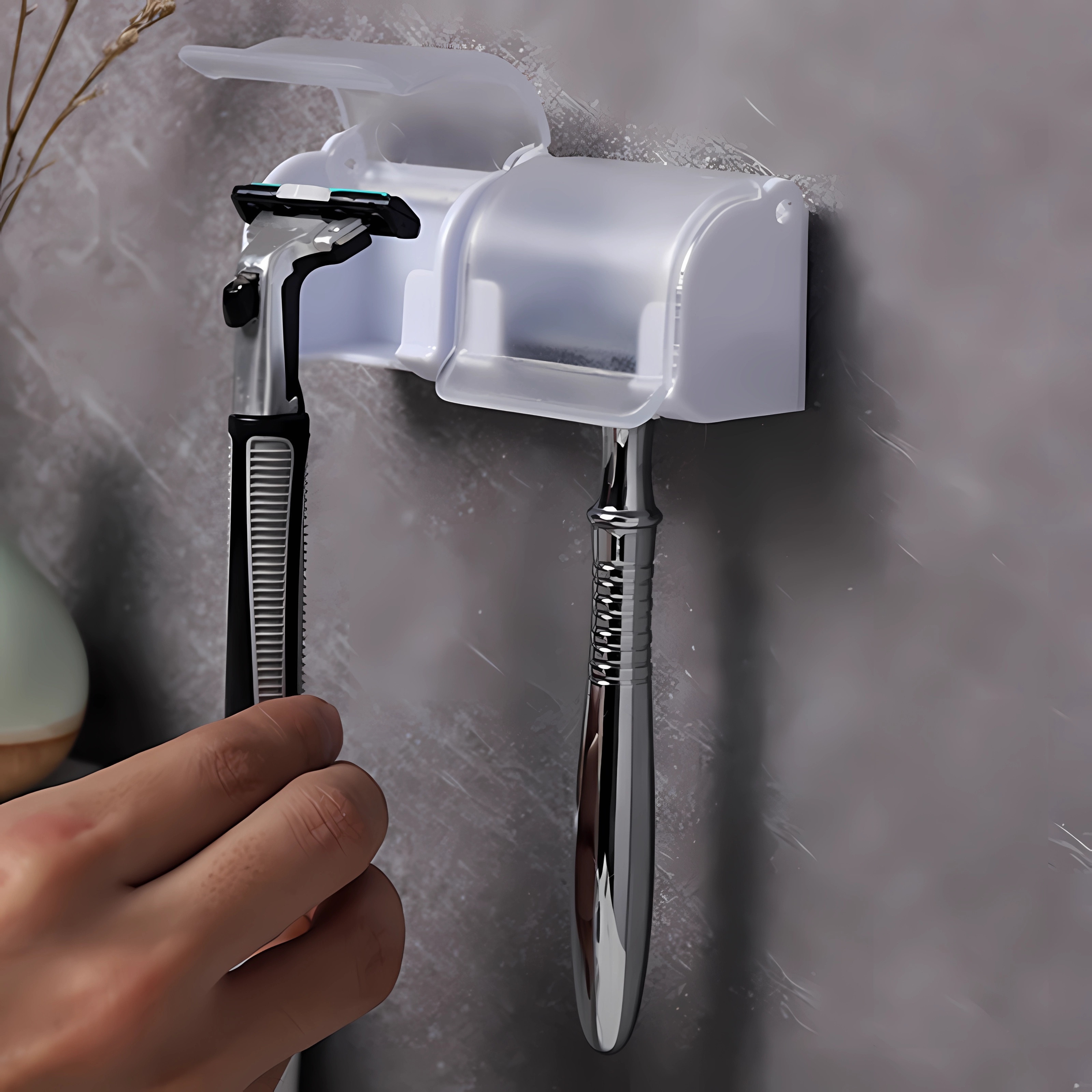 Razor Hanger For Shower,electric Toothbrush Holders,razor Holder
