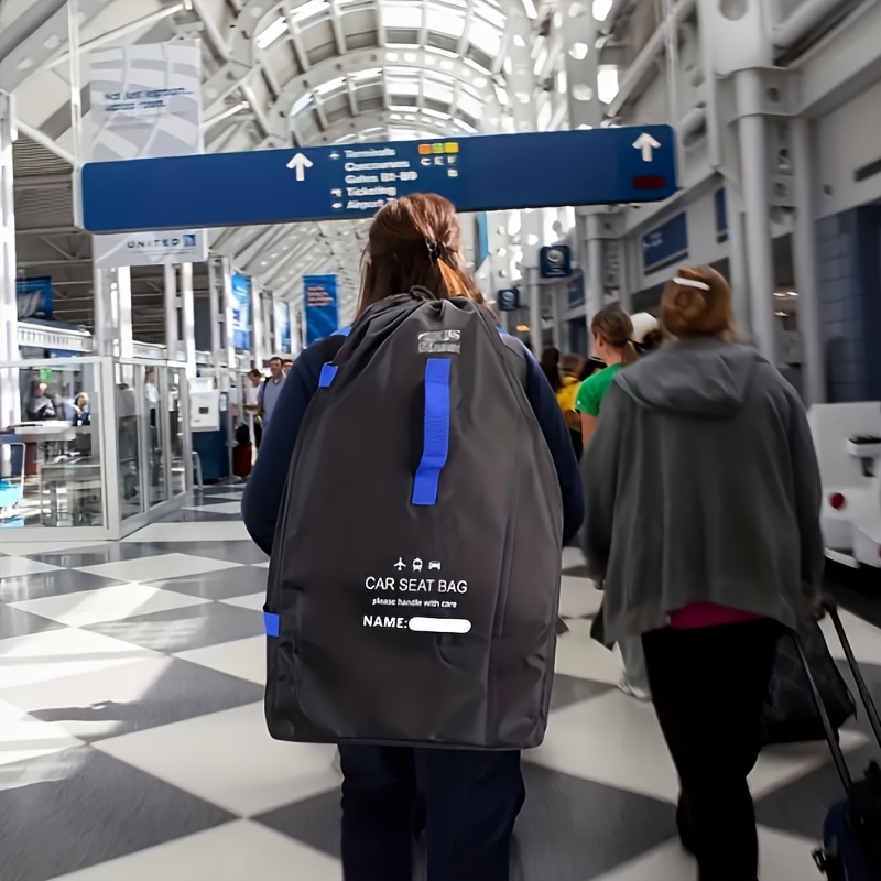 For Airlines - Bolsa de viaje plegable, bolsa de lona para llevar en el  equipaje para mujeres y hombres, Gris