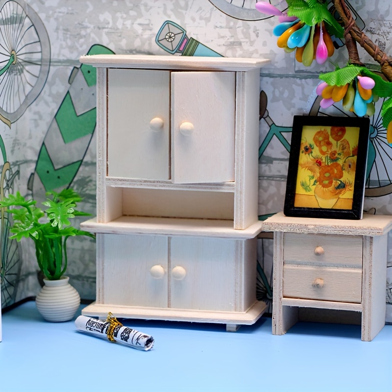 Accessoires Pour Mini Maison De Poupée 1:12, Modèle De Micro Scène, Meubles  De Jeu Alimentaire, Armoire À Vin De Salon, Ornements Rétro, Les  Meilleures Offres Quotidiennes Du Jour