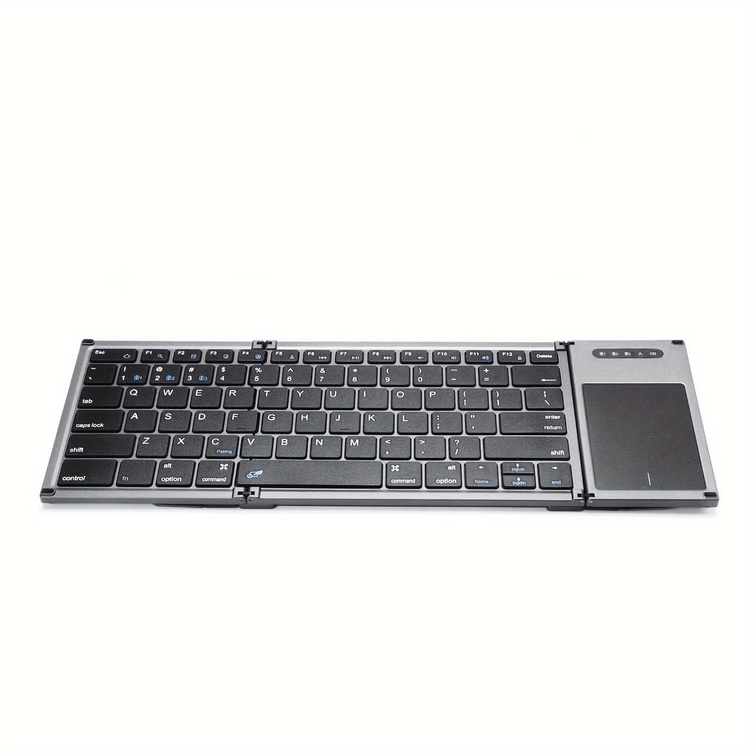 Teclado pequeño, teclado inalámbrico Teclado inalámbrico ultradelgado de 7  pulgadas Teclado portátil Acabado de lujo