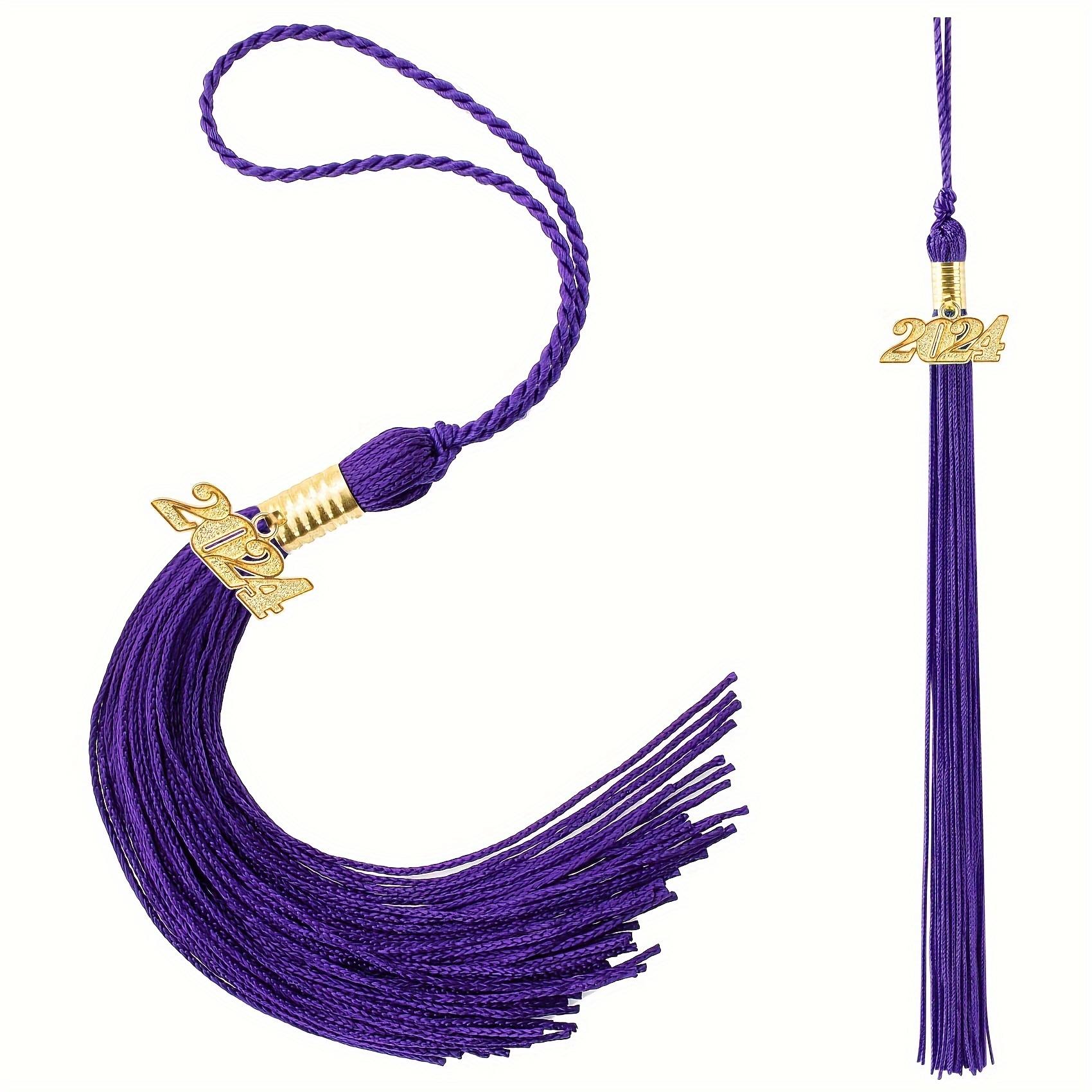 1pc 2024 Trencher Hat Tassel for Graduation Dressing Decoration,Temu
