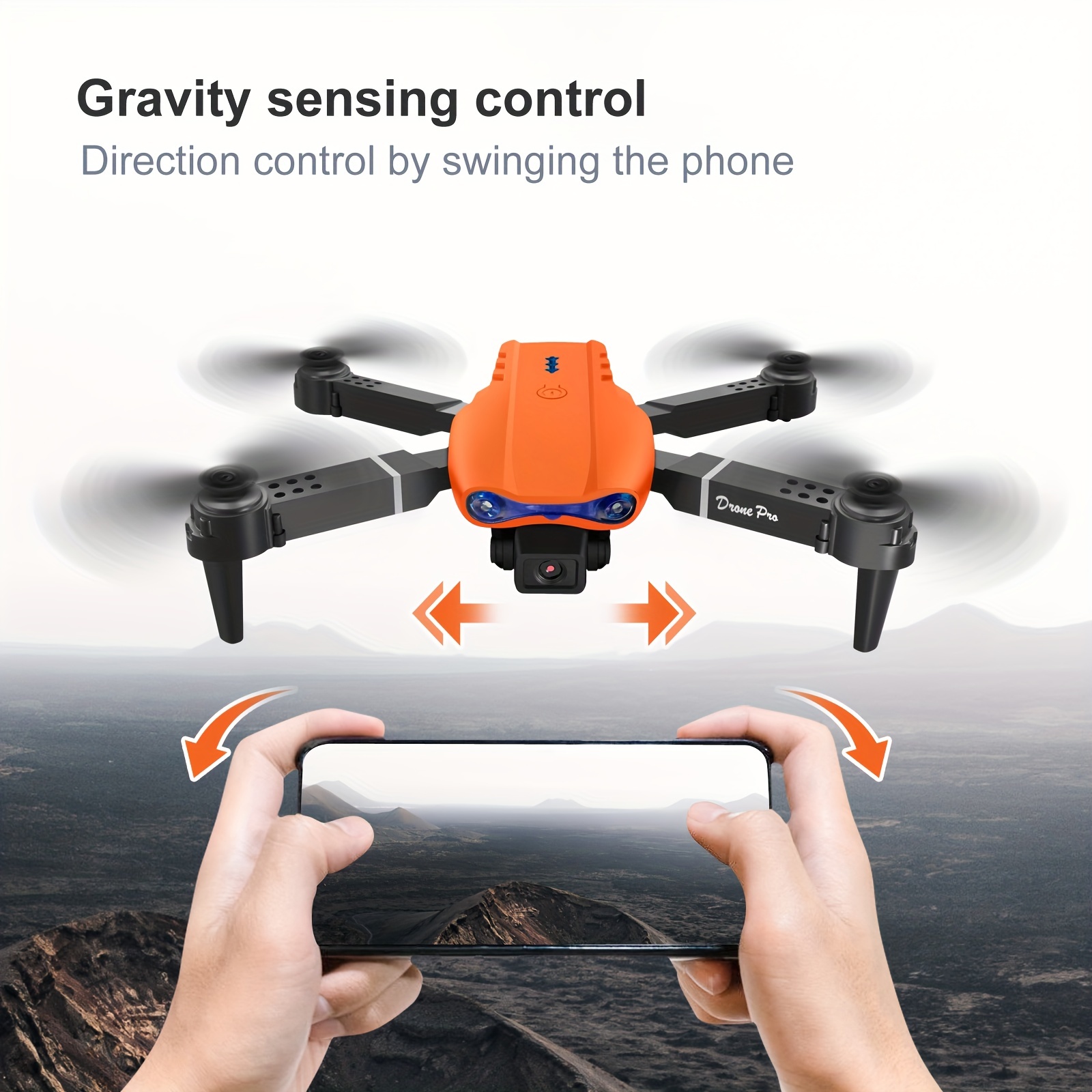 e99 pro drone with hd camera wifi fpv hd dual foldable rc quadcopter altitude hold remote control toys for beginners teenager stuff mens gifts indoor and outdoor affordable uav details 1